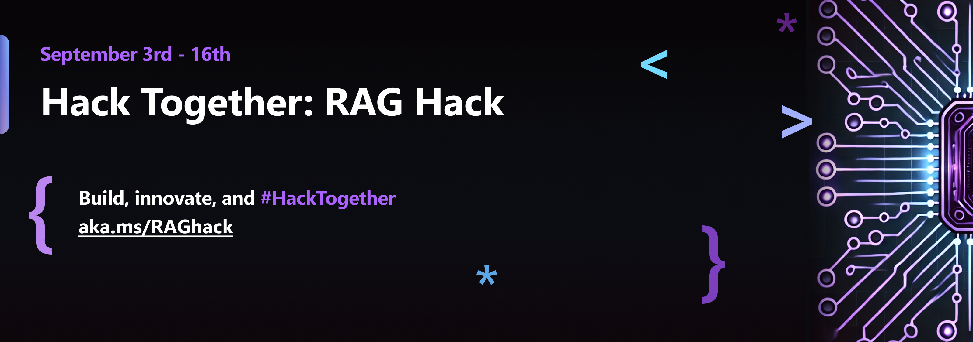 RAG AI Hack Banner